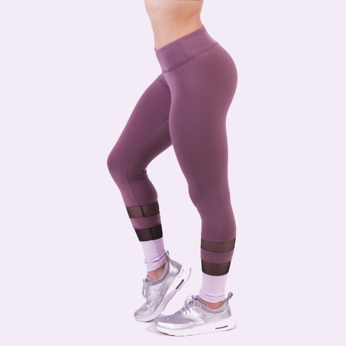 Girl In Polyester Spandex Sexy Yoga Wear