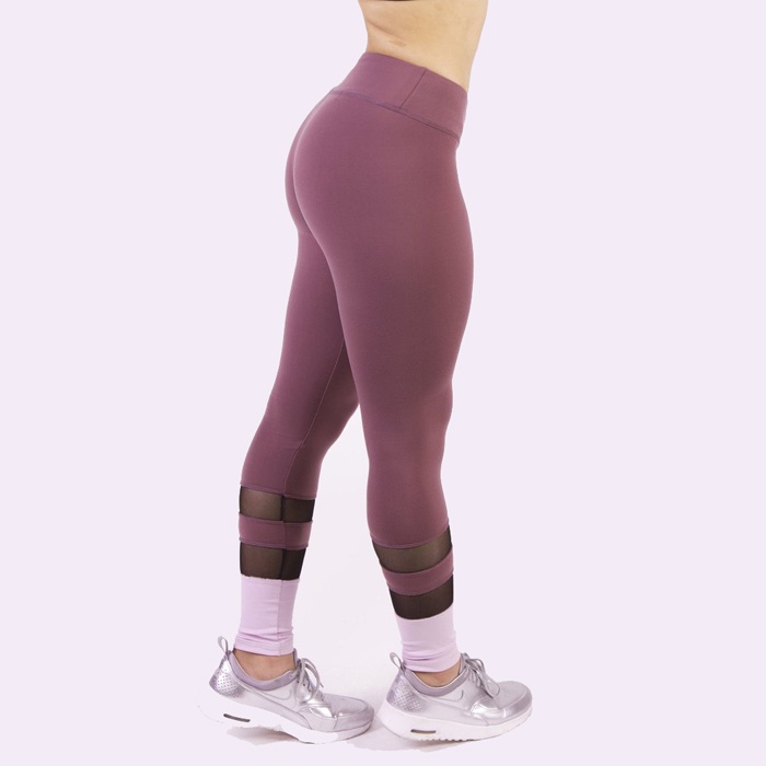 Girl In Polyester Spandex Sexy Yoga Wear