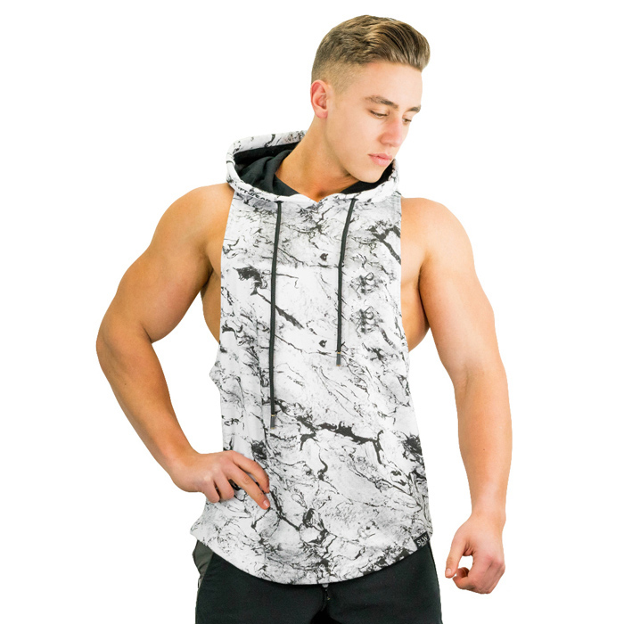 Marble  Workout Hoodies