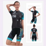 Sublimation Dry Fit Women Sexy Cycling Wear